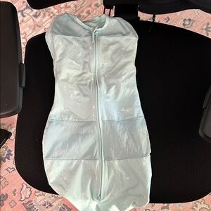 Happiest Baby Mint Green Baby Swaddle with Star Pattern